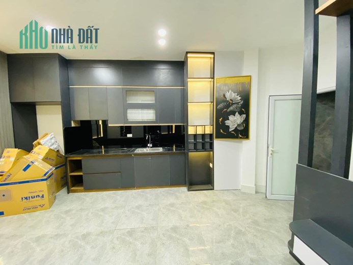 Tuyệt phẩm, nhà hiện đại nhất phố Khương Trung, nội thất long lanh, an sinh cực tốt, 5 tầng, 3.98