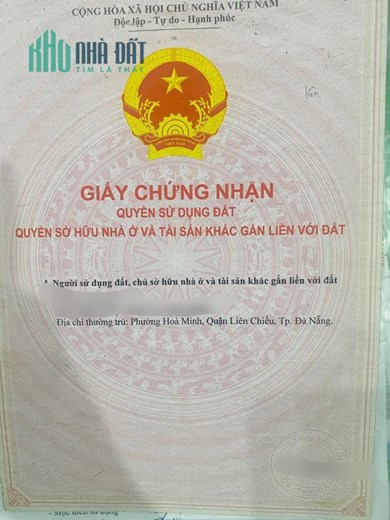 CHÍNH CHỦ CẦN BÁN LÔ ĐẤT Vị Trí Đắc Địa Tại Thôn Vân Dương,Xã Hòa Liên, Hòa Vang, Đà Nẵng