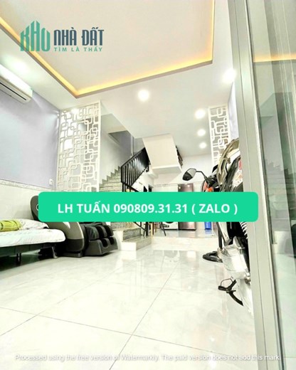 A3131- Nhà Chính Chủ 55M2 Lê Văn Sỹ - Phú Nhuận  , 4 PN - Hẻm 3m Giá 5 tỷ 2