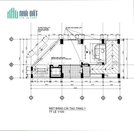 CC cho thuê tòa nhà 138-140 Điện Biên Phủ, phường Đa Kao, Quận 1 : 1280m2