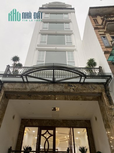 TUYỆT !! Cho thuê tòa văn phòng Nguyễn Khang 100mx8T thang máy thông sàn CG hơn 50 tr
