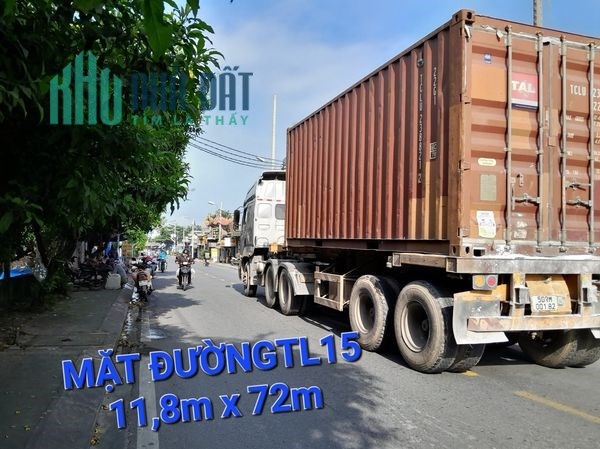 2 lô Mặt Tiền TL15 Tân Thạnh Đông Củ Chi TPHCM trên 800m2 có x tỷ