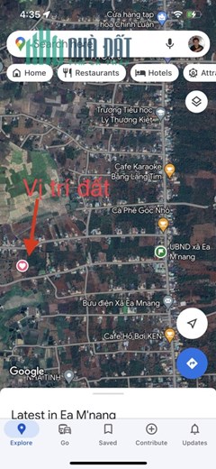 ĐẤT ĐẸP - GIÁ TỐT - Cần bán 2 lô đất liền kề 3 mặt tiền 800m² thổ cư  Xã Ea M'nang, Cư M'gar