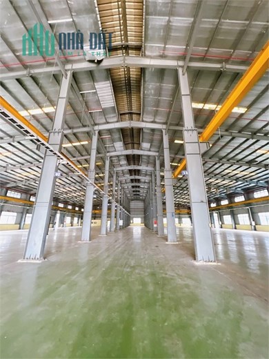 nhà xưởng sản xuất trong kcn cho thuê, SX công nghệ cao. vị trí thuận lợi gần QL1A