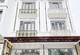 Bán nhà xây mới TĐC Đằng Lâm, 60m 4 tầng GIÁ 5.8 tỉ cạnh trường FPT