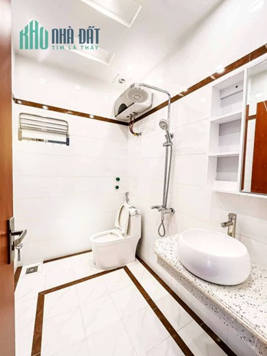 Bán nhà xây mới TĐC Đằng Lâm, 60m 4 tầng GIÁ 5.8 tỉ cạnh trường FPT