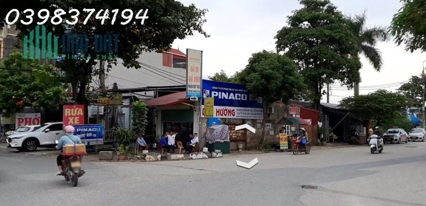 Đất Đông Anh kích thước đẹp, vuông đường ô tô giá choáng
