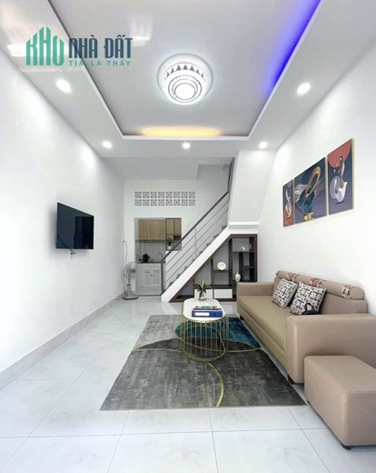 BÁN NHÀ gần chợ Tân Trụ-Tân Bình 3.5*8 2tang shr 3ty399 tặng nội thất 0932030061