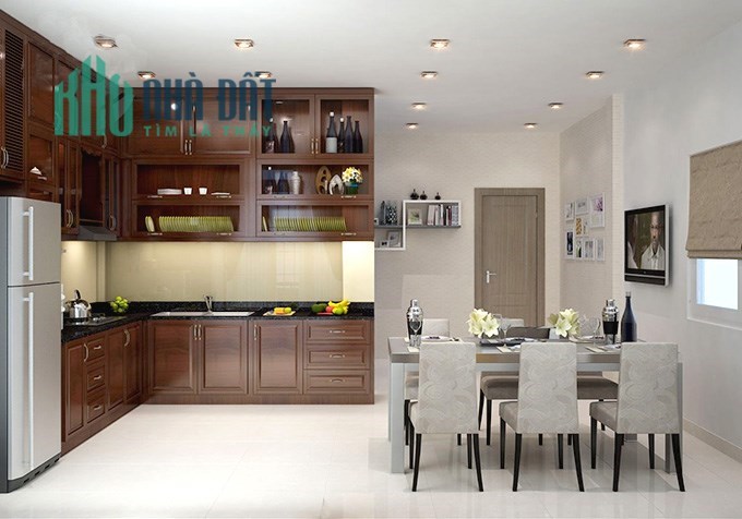 Nhà Thống Nhất 4m5x14m, 4 tầng, hẻm 7m thông chỉ 6.15 tỷ