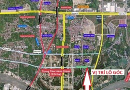 Bán siêu phẩm lô góc mặt đường Trần Kiên Tái Định Cư Bắc Sông Cấm khu C hàng siêu hiếm
