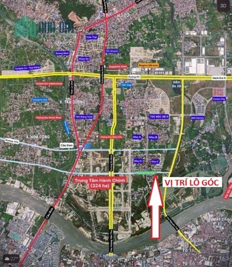 Bán siêu phẩm lô góc mặt đường Trần Kiên Tái Định Cư Bắc Sông Cấm khu C hàng siêu hiếm