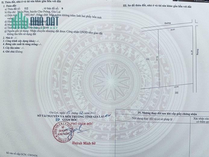 Bán đất  trong nông trại Southern Pleiku Farm giá 200 triệu/1000m2 CK 10%