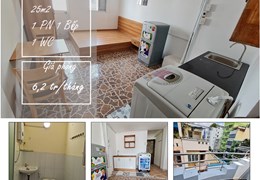 chdv 25m2 Nguyễn Văn Thủ ban công nội thất máy giặt riêng.