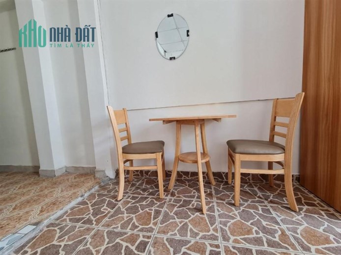 chdv 25m2 Nguyễn Văn Thủ ban công nội thất máy giặt riêng.