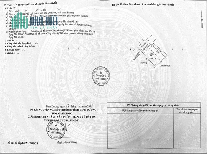 Cần bán đất lô góc 200m2 hẻm 23 Lê Thị Trung, P. Phú Lợi, Thủ Dầu Một 0942 120 292