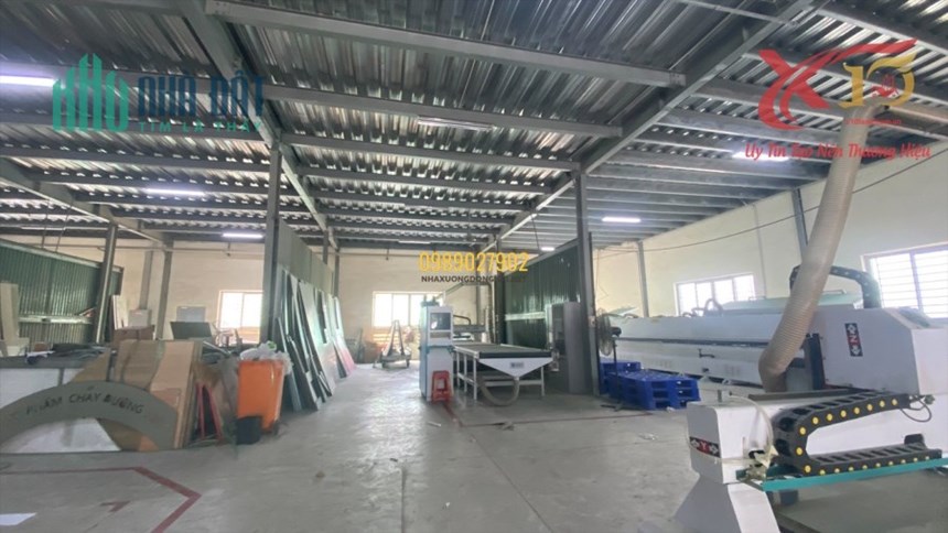 Cho thuê nhà xưởng và máy móc xã Thiện Tân, Vĩnh Cửu, Đồng Nai