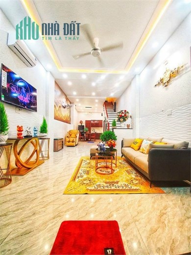 Giảm 1 tỷ! Hẻm 8m thông, Phan Huy Ích, Gò Vấp –3 tầng, gần Emart, 6.5 tỷ