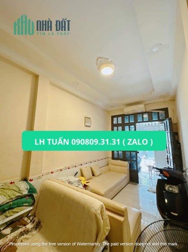 3131-Bán Nhà Phú Nhuận Nhiêu Tứ 45M2 , 2 PN , Phố ẩm thực Phan Xích Long Giá 4 tỷ 8