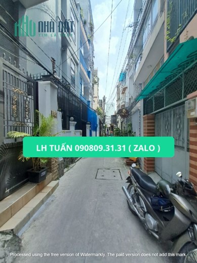3131-Bán Nhà Phú Nhuận Nhiêu Tứ 45M2 , 2 PN , Phố ẩm thực Phan Xích Long Giá 4 tỷ 8