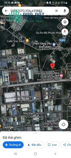 Cần bán đất 256.1m2 giá 1.2 tỷ tại Mỹ Phước 3 - Chánh Phú Hoà, Bến Cát, Bình Dương