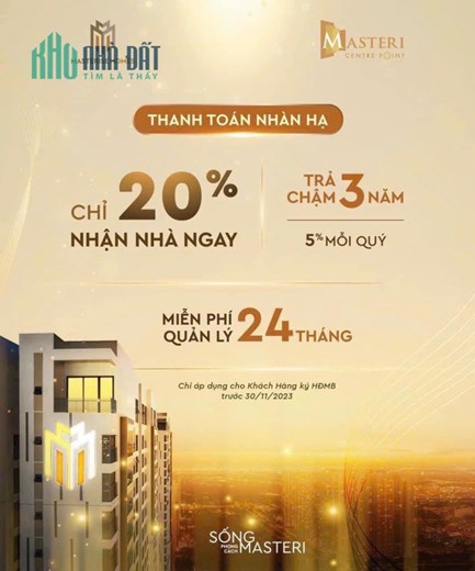 ĐĂNG KÝ SUẤT THAM QUAN THỰC TẾ CĂN HỘ MASTERISE CENTRE POINT - VHGP