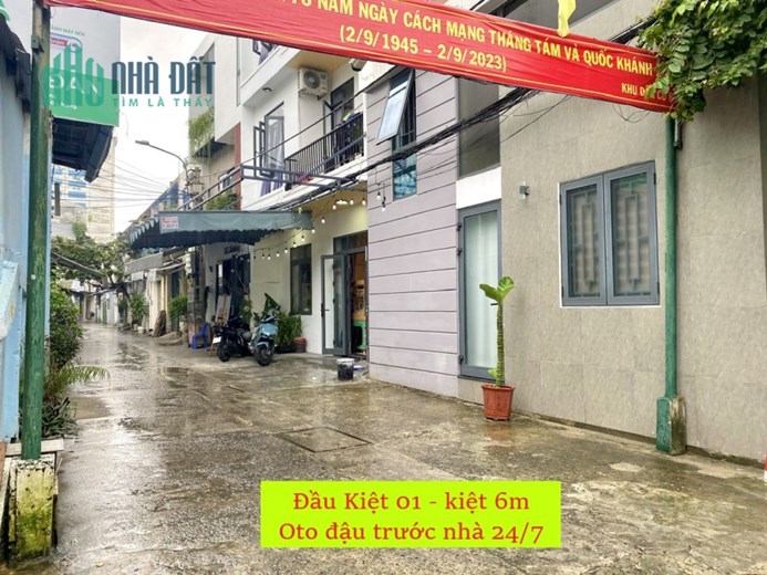 Bán nhà 3 tầng Tiểu La, MT 6,5m vuông vức - Đầu Kiệt 6m - Giá nhỉnh 4 tỷ