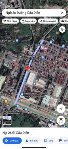 CHÍNH CHỦ CHO THUÊ MẶT BẰNG NGÕ 26 CẦU DIỄN, PHÚ DIỄN, BẮC TỪ LIÊM, HÀ NỘI