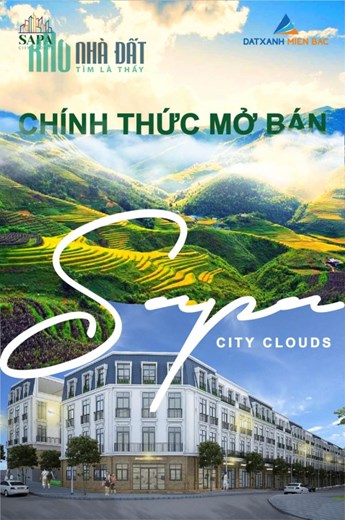 Từ 1,6 tỷ sở hữu ngay Shophouse Vip nhất Sapa. lợi nhuận 20% năm, sổ đỏ từng lô