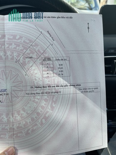 Cần bán gấp lô đất ven biển Vũng Tàu. Cách biển 1km