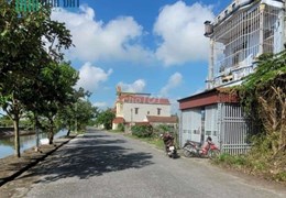 Bán đất mặt tiền sông sò khu Nam Xã Xuân Phú - Tp Nam Định