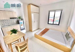 CHDV phòng trọ 25m2 đẹp giá rẻ chỉ 4tr/th Kim Giang Thanh Trì. thang máy, ban công thoát hiểm, pccc