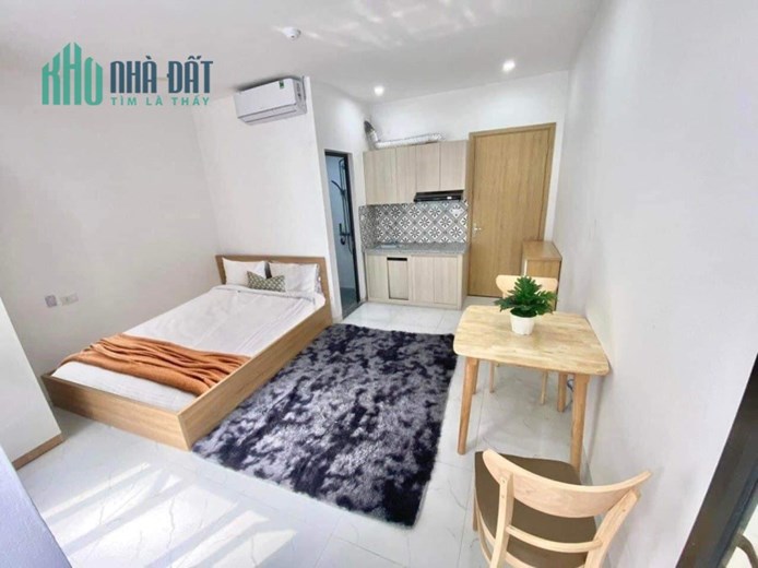 CHDV phòng trọ 25m2 đẹp giá rẻ chỉ 4tr/th Kim Giang Thanh Trì. thang máy, ban công thoát hiểm, pccc