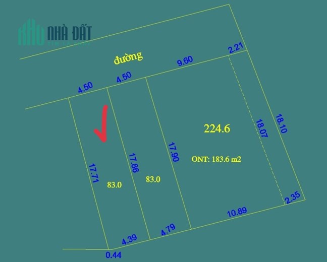 Tài chính nhỉnh 2 tỉ có lô đất gần Hồ Sen Hoà Lạc