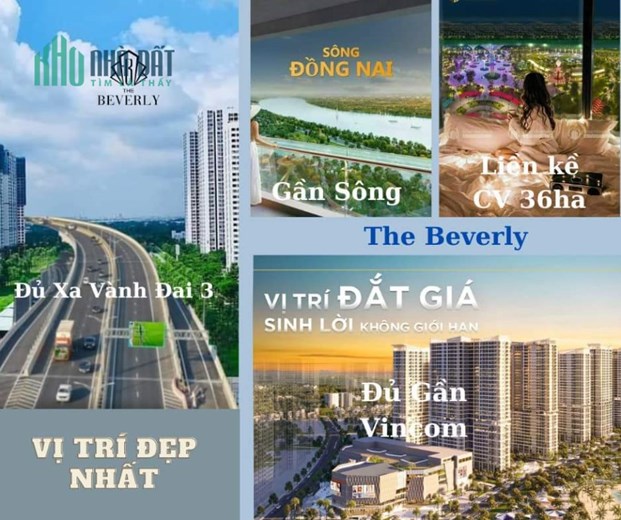 Những cái nhất của The Beverly so với các phân khu khác mà Vinhomes phát triển tại Vinhomes Grand