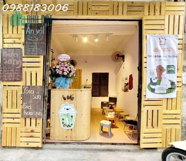 Do bận đi làm không quản lý được, mình cần sang nhượng quán trà sữa - ăn vặt mặt đường Phan Đình
