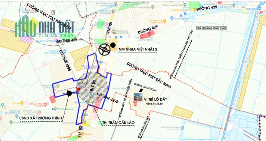 Đất Hoa Đường, Trường Thịnh, Ứng Hòa, 178m2, 2.3 tỷ