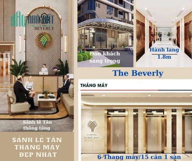 Những cái nhất của The Beverly so với các phân khu khác mà Vinhomes phát triển tại Vinhomes Grand
