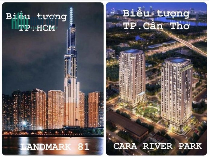 🥰CARA RIVER PARK 🥰 DỰ ÁN CĂN HỘ CAO CẤP ĐẦU TIÊN TẠI TP CẦN THƠ 🥰