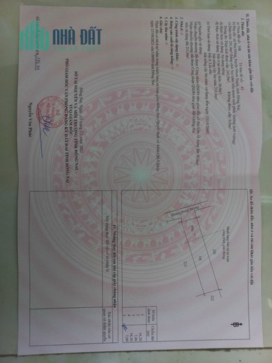 Bán nhà Mái Thái MT Hùng Vương Nhơn Trạch  241m2 SHR 6 tỷ. Lh:0975337360