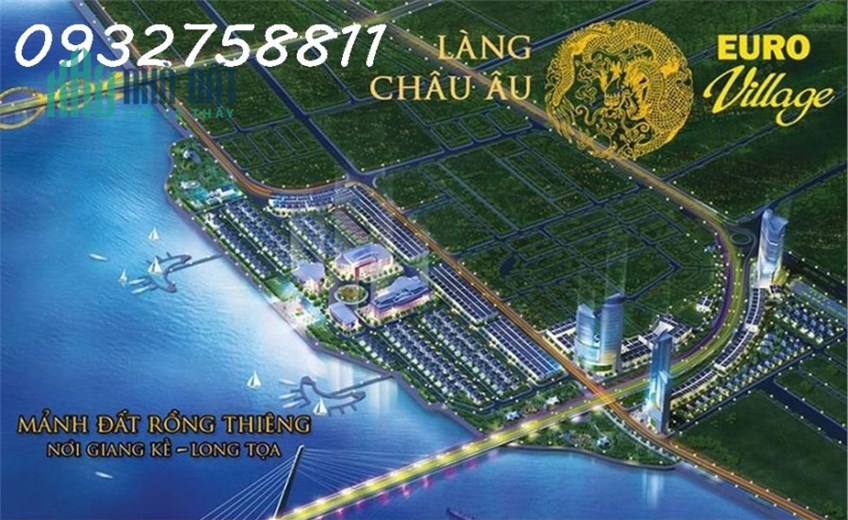 Căn nhà phố Euro Village Bằng Lăng 1 hiếm hoi rao bán với giá cực tốt bán đất tặng kèm nhà
