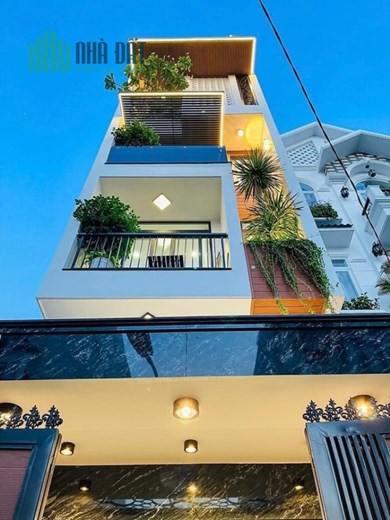 Bán nhà HXH 6m Ni Sư Huỳnh Liên P10 Tân Bình 50m2 ngang 4m 4 tầng ST 4PN