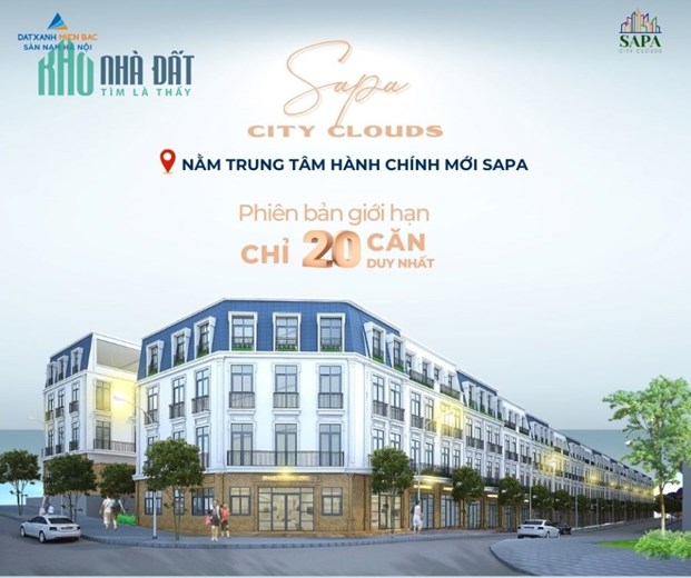 Cơ hội đầu tư Shophouse sổ đỏ lâu dài có 1 0 2 tại trung tâm TX Sapa