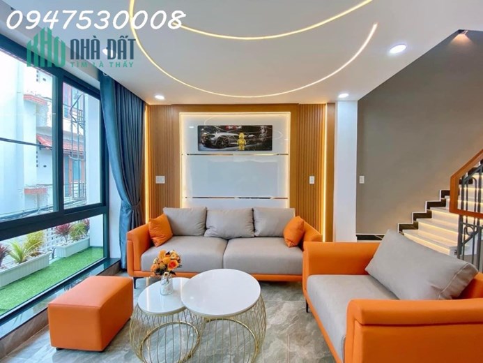 417 LÊ VĂN THỌ - P9 - GÒ VẤP. NHÀ 5 TẰNG 42M2 SÂN THƯỢNG TRƯỚC SAU.GARA OTO + 4 PN + 5WC. TẶNG LUÔN