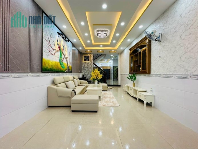 Bán Nhà Nguyễn Oanh Gò Vấp 80m2 4 Tầng Hẻm Xe Hơi Giá 8 Tỷ