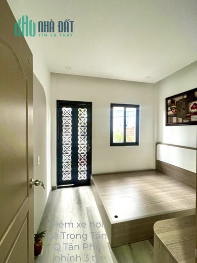 SIÊU PHẨM TÂN PHÚ - HẺM XE HƠI QUAY ĐẦU THÔNG TỨ PHÍA - 2PN - 2 TẦNG - TẶNG FULL NỘI THẤT CAO CẤP