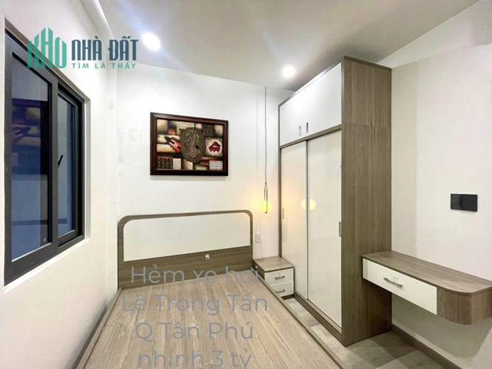 SIÊU PHẨM TÂN PHÚ - HẺM XE HƠI QUAY ĐẦU THÔNG TỨ PHÍA - 2PN - 2 TẦNG - TẶNG FULL NỘI THẤT CAO CẤP