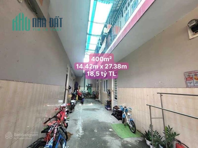 Bán 14 căn Hộ dịch vụ . 400 m², P. Linh Xuân Thủ Đức, giá 18,5 tỷ TL