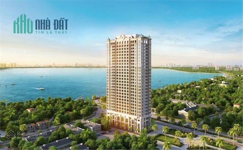 Bán căn hộ Penthouse D'.El Dorado Tây Hồ 252m2, view Hồ Tây