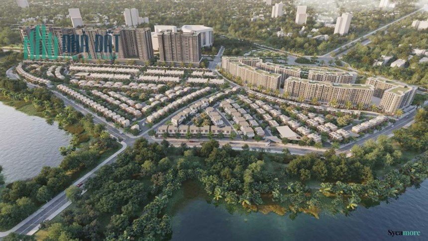 Sycamore là nhà phố biệt thự cao cấp ngay Thành Phố Mới Bình Dương do Capitaland làm chủ đầu tư