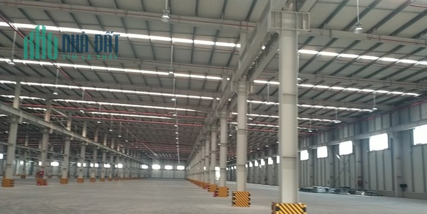 Cho thuê nhà xưởng tiêu chuẩn DT từ 5.000m2, đến 5ha tại KCN Đồng Văn, full tiện ích, giá 60k/m2.